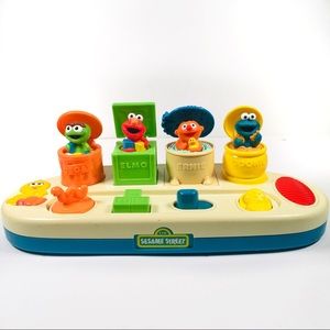 Sesame Street Singing Pop Up Poppin Pals 1999